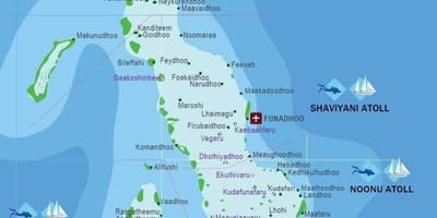 Kartta kani malediivit 